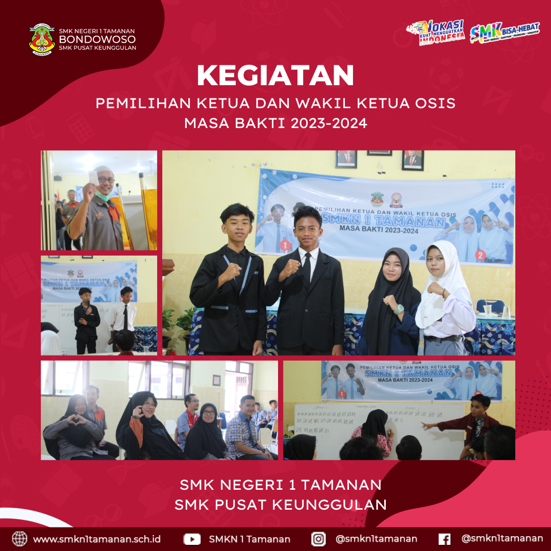Read more about the article Pemilihan Ketua dan Wakil Ketua Osis Masa Bakti 2023-2024